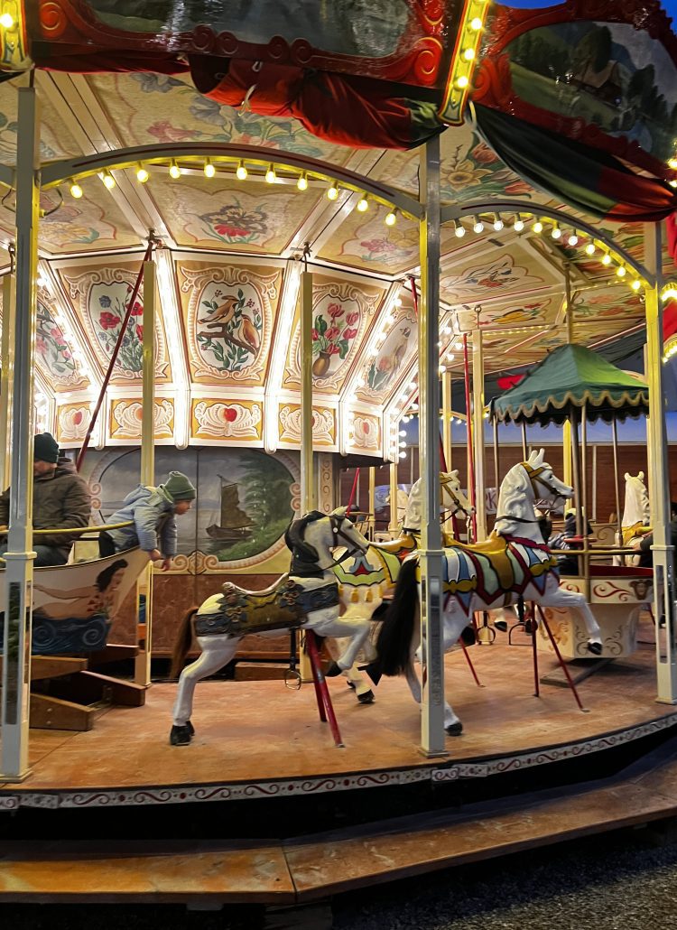 Carousel at the Konstanz Christmas Market